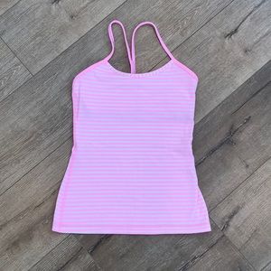 Pink Lululemon Tank